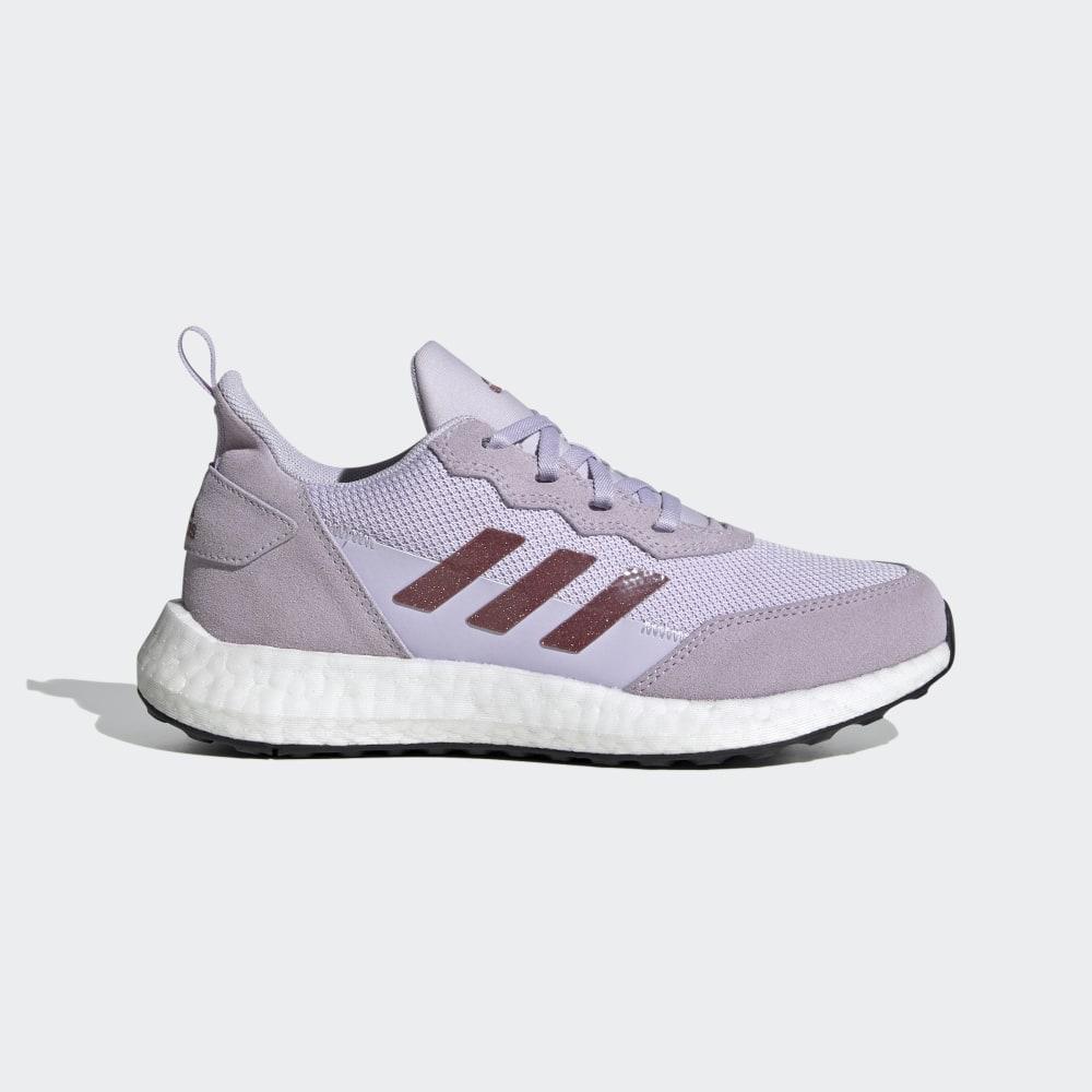Adidasi Alergare Adidas RapidaLux Baieti Romania - Violet/Negrii FV8575